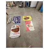 6 Vintage Meat Advertising Posters Pork Lamb Beef Chart