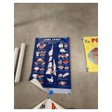 6 Vintage Meat Advertising Posters Pork Lamb Beef Chart