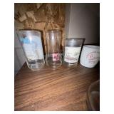 Lot Including Approximately 11 Vintage Promo Glasses & Mug