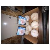 2 Baseball Bats & Approximately 9 Baseballs