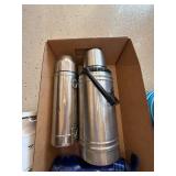 Lot Including 8 Thermos Bottles Carafe Airpot Godfather's Cup