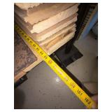 Lot Including Approx. 30 Tongue & Groove Wood Boards 8ft Lumber