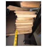 Lot Including Approx. 30 Tongue & Groove Wood Boards 8ft Lumber