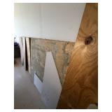 Lot Including Approximately 12 Assorted Lumber Plywood Wood Panels