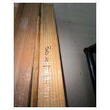 New Hardwood Trim Boards & Pine Millwork Pieces 7ft