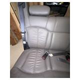 Gray OEM Automotive Rear Bench Seat w/ Belts Headrests See Photos