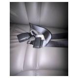 Gray OEM Automotive Rear Bench Seat w/ Belts Headrests See Photos