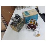 Lot Including Penn 209 & Pflueger Supreme Vintage Fishing Reels