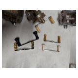 Lot Including Approximately 8 Vintage Fishing Reels & Handles
