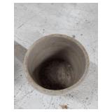 Red Wing 3 Gallon Stoneware Crock w/ Blue 3 & Wing Salt Glaze