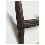 Antique Cast Iron Saw Vise Clamp No 10 Table Mount Sharpening Tool