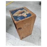 Vintage Wenoka Apples Wood Crate Wenatchee Washington Fruit Box