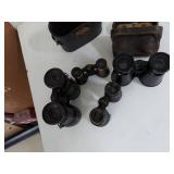 Lot Including 4 Antique Binoculars Opera Glasses & 2 Cases