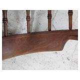 College of Wooster Wooden Student Writing Arm Chair Tablet Desk