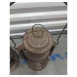 Lot Including Dietz Fire Engine Lantern & Nier Feuerhand Oil Lantern See Photos