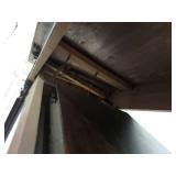 Mahogany Drop Leaf Sofa Table with Two Leaves Wood 48x19x30