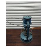 Air Pilot Blue Metal Kerosene Hurricane Lantern Cold Blast Style