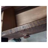 James Monroe Antique Tiger Maple Chest of Drawers American Empire Style Dating Back to 1800