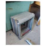 Lot Including 8 Metal Screen Printing Frames 16 x 20 Aluminum