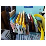 Lot Including Approximately 19 Screen Printing Squeegees & Blades = All 70 Durometers