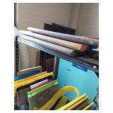 Lot Including Approximately 19 Screen Printing Squeegees & Blades = All 70 Durometers