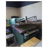 American Eagle Screen Printing Press Vacuum Table w/ Manual