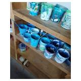 Lot Including Approximately 50+ Used Screen Printing Ink Containers
