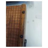 Lot Including 2 Vintage Wood Guillotine Paper Cutters Trimmers