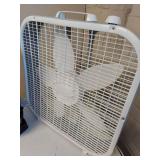 Lot Including Lasko Box Fan & Vornado OSCTH1 Tower Heater