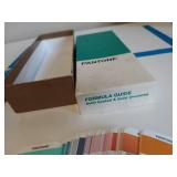 Lot Including Pantone Formula Guide Plus Series Fan Decks w Box