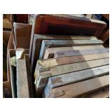 Lot Including Approximately 12 Wood Framed Screen Printing Screens