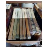 Lot Including Approximately 11 Wood Screen Printing Frames Screens