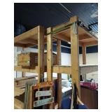 Lot Including 2 Wooden Storage Shelving Units 8