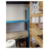 Industrial Steel Shelving Unit Approximately 8ft x 2ft Disassemble