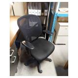 Lot Including Globe-Wernicke Metal Desk and Mesh Office Chair