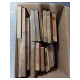 Lot Including Approximately 18 Screen Printing Frames & 3 Light Floor Lamp