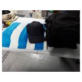 Lot Including Approx. Black Neck Warmers, 2 Towels & Blank Cap