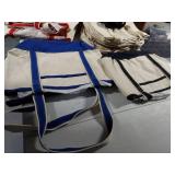 Lot Including Approximately 15 Canvas Tote Bags Assorted Styles