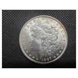 1887 Morgan Silver Dollar