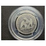 1848 Seated Liberty Silver Half Dollar