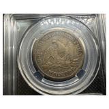1855 O Seated Liberty Silver Half Dollar NUMIS F