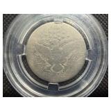1892 S Barber Silver Half Dollar