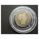 1893 S Barber Silver Half Dollar