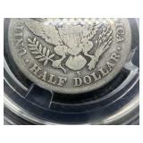 1914 S Barber Silver Half Dollar