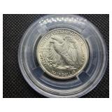 1942 Walking Liberty Silver Half Dollar