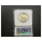 1943 D Walking Liberty Silver Half Dollar AGP MS66