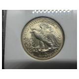 1943 D Walking Liberty Silver Half Dollar AGP MS66