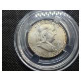 1960 Franklin Silver Half Dollar