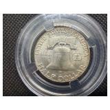 1960 Franklin Silver Half Dollar