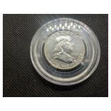 1961 Franklin Silver Half Dollar